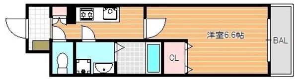 浦安駅 徒歩6分 2階の物件間取画像